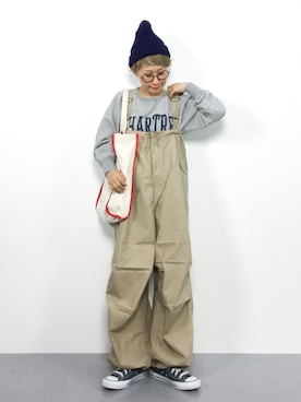 ひいこさん（レディース・154cm）の秋コーディネート