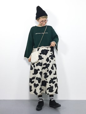 ひいこさん（レディース・154cm）の秋コーディネート