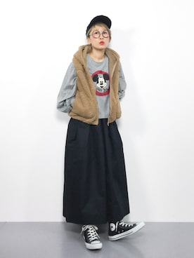 ひいこさん（レディース・154cm）の秋コーディネート