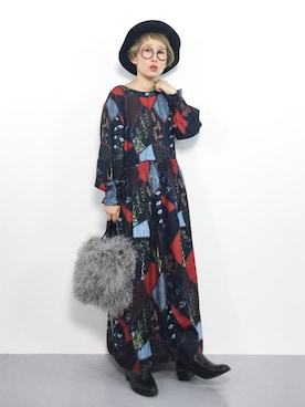 ひいこさん（レディース・154cm）の秋コーディネート