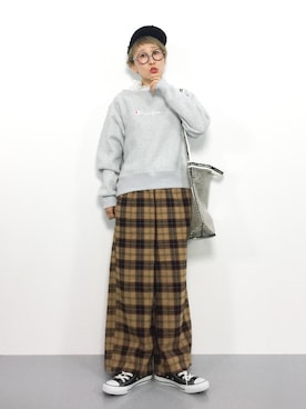 ひいこさん（レディース・154cm）の秋コーディネート