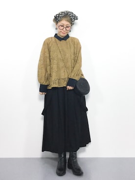 ひいこさん（レディース・154cm）の秋コーディネート