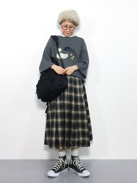 ひいこさん（レディース・154cm）の秋コーディネート