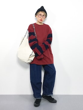 ひいこさん（レディース・154cm）の秋コーディネート