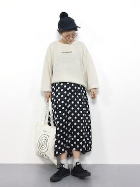 ひいこさん（レディース・154cm）の秋コーディネート