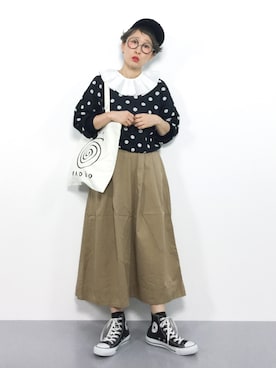 「ひいこドットコム」｜ひいこさん（レディース・154cm）の秋コーディネート