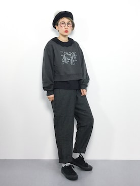 ひいこさん（レディース・154cm）の秋コーディネート