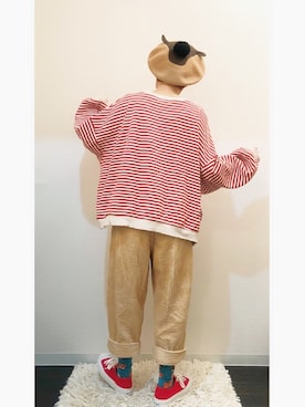 「アイテム（レッグウェア）」を使った、ひいこさん（レディース・154cm）の秋コーディネート