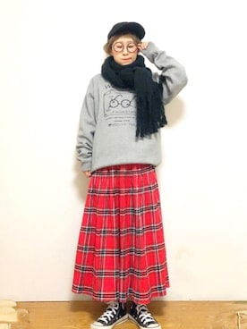 ひいこさん（レディース・154cm）の冬コーディネート