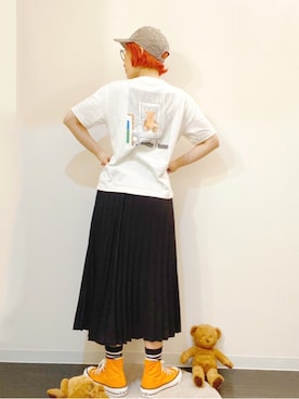 「eiπe （イーペ）のアイテム（トップス）」を使った、ひいこさん（レディース・154cm）の夏コーディネート