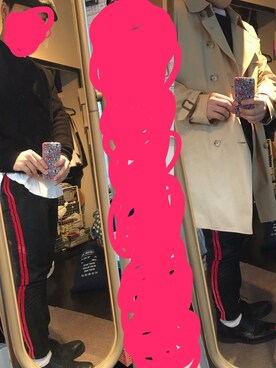 「ZARA MAN」｜「アイテム（トレンチコート）」を使った、Koji Takanoさん（メンズ・170cm）の冬コーディネート