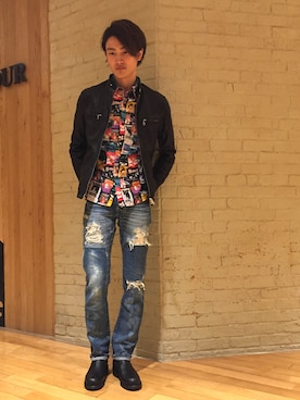 obiさん(メンズ・175cm)の冬コーディネート