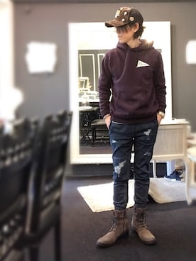 BUTTERO B2964 ブーツ BUTTERO B2964 / ブッテロ アンティーク加工 牛革 プレーントゥ