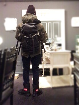 「URBAN RESEARCH Sonny Label（アーバンリサーチサニーレーベル）のアイテム（ダウンジャケット/コート）」を使った、28starshipさん（メンズ・168cm）の冬コーディネート