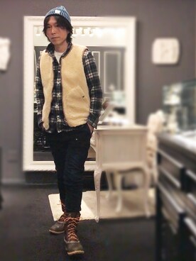 28starshipさん（メンズ・168cm）の冬コーディネート