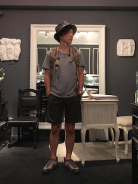 「VASQUE（バスク）のアイテム」を使った、28starshipさん（メンズ・168cm）の夏コーディネート