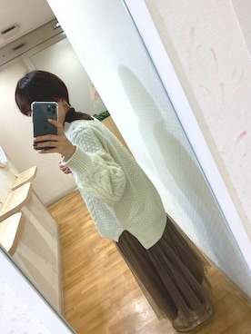 ちあきさん（レディース・155cm）の冬コーディネート