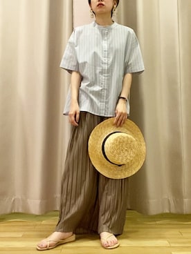 ちあきさん（レディース・155cm）の夏コーディネート