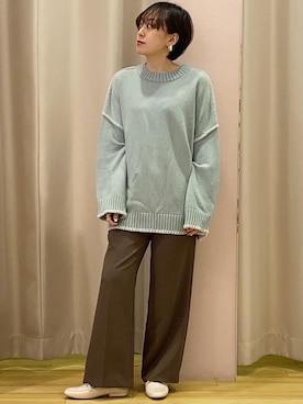 「ステッチ」｜ちあきさん（レディース・154cm）の春コーディネート
