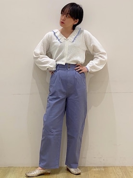 ちあきさん（レディース・154cm）の春コーディネート