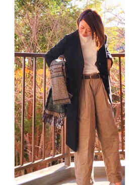 つき*☻さん(レディース・163cm)の冬コーディネート