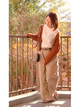 つき*☻さん（レディース・163cm）の冬コーディネート