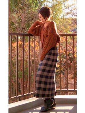 つき*☻さん（レディース・163cm）の冬コーディネート