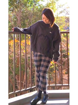 つき*☻さん（レディース・163cm）の冬コーディネート