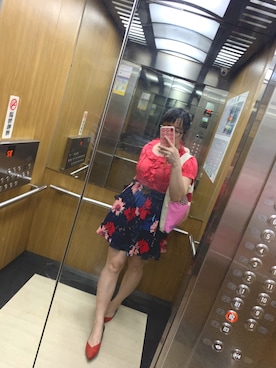 「通勤穿搭」｜「アイテム（バレエシューズ）」を使った、mori ★さん（レディース・164cm）の夏コーディネート