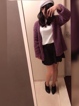 「JEANASIS（ジーナシス）のアイテム（ブーティ）」を使った、ゆうさん（レディース・161cm）の秋コーディネート