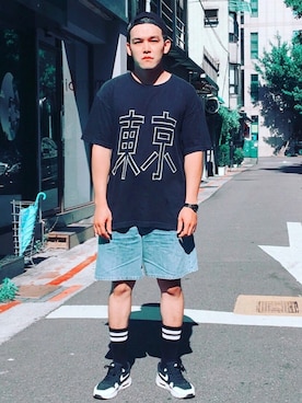 「KRIS VAN ASSCHE（クリスヴァンアッシュ）のアイテム（パンツ）」を使った、RYAN Zさん（メンズ・176cm）の秋コーディネート