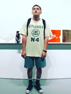 「SASQUATCHfabrix.（サスクワァッチファブリックス）のアイテム」を使った、RYAN Zさん（メンズ・176cm）の秋コーディネート