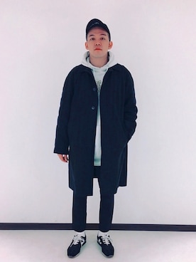 「good thing（グッドシング）のアイテム」を使った、RYAN Zさん（メンズ・176cm）の冬コーディネート