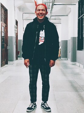 RYAN Zさん(メンズ・176cm)の冬コーディネート