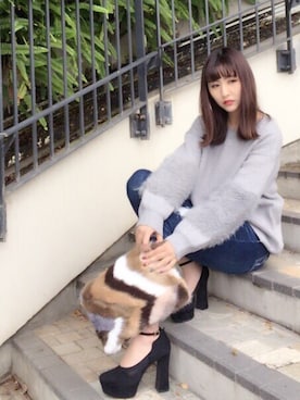 「one way（ワンウェイ）のアイテム」を使った、onewayさん（レディース・164cm）の秋コーディネート