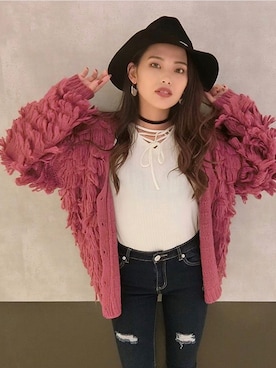 「one wayザッカ（ワンウェイザッカ）のアイテム」を使った、onewayさん（レディース・160cm）の秋コーディネート