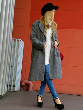 「oneway glamorous（ワンウェイグラマラス）のアイテム」を使った、onewayさん（レディース・160cm）の秋コーディネート