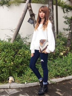 onewayさん（レディース・162cm）の秋コーディネート