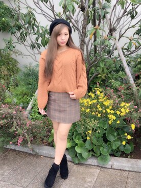 onewayさん（レディース・156cm）の秋コーディネート