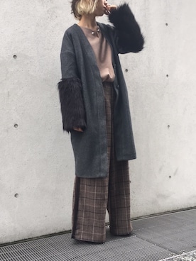 「oneway glamorous（ワンウェイグラマラス）のアイテム」を使った、onewayさん（レディース・164cm）の秋コーディネート
