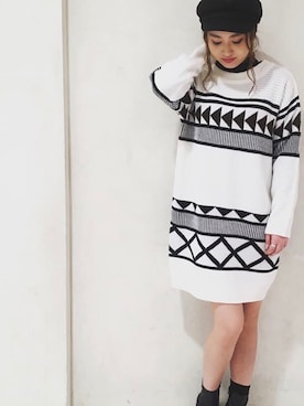 「oneway glamorous（ワンウェイグラマラス）のアイテム」を使った、onewayさん（レディース・158cm）の秋コーディネート
