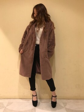 「one way（ワンウェイ）のアイテム（その他アウター）」を使った、onewayさん（レディース・160cm）の秋コーディネート