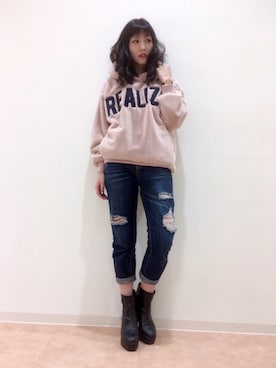 onewayさん（レディース・160cm）の冬コーディネート