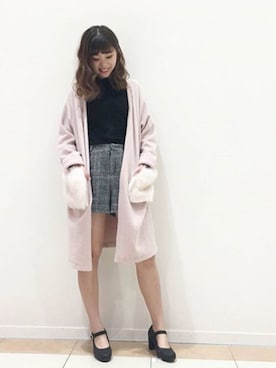 「one way（ワンウェイ）のアイテム（その他アウター）」を使った、onewayさん（レディース・160cm）の冬コーディネート