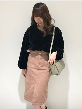 onewayさん（レディース・160cm）の冬コーディネート