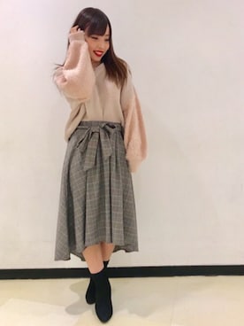 onewayさん(レディース・158cm)の冬コーディネート