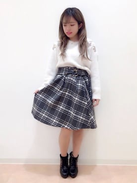 「bye bye」｜onewayさん（レディース・156cm）の冬コーディネート