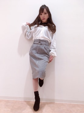 onewayさん（レディース・160cm）の冬コーディネート