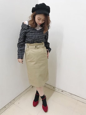 onewayさん（レディース・160cm）の冬コーディネート