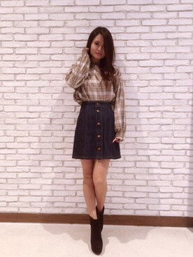 onewayさん（レディース・160cm）の春コーディネート